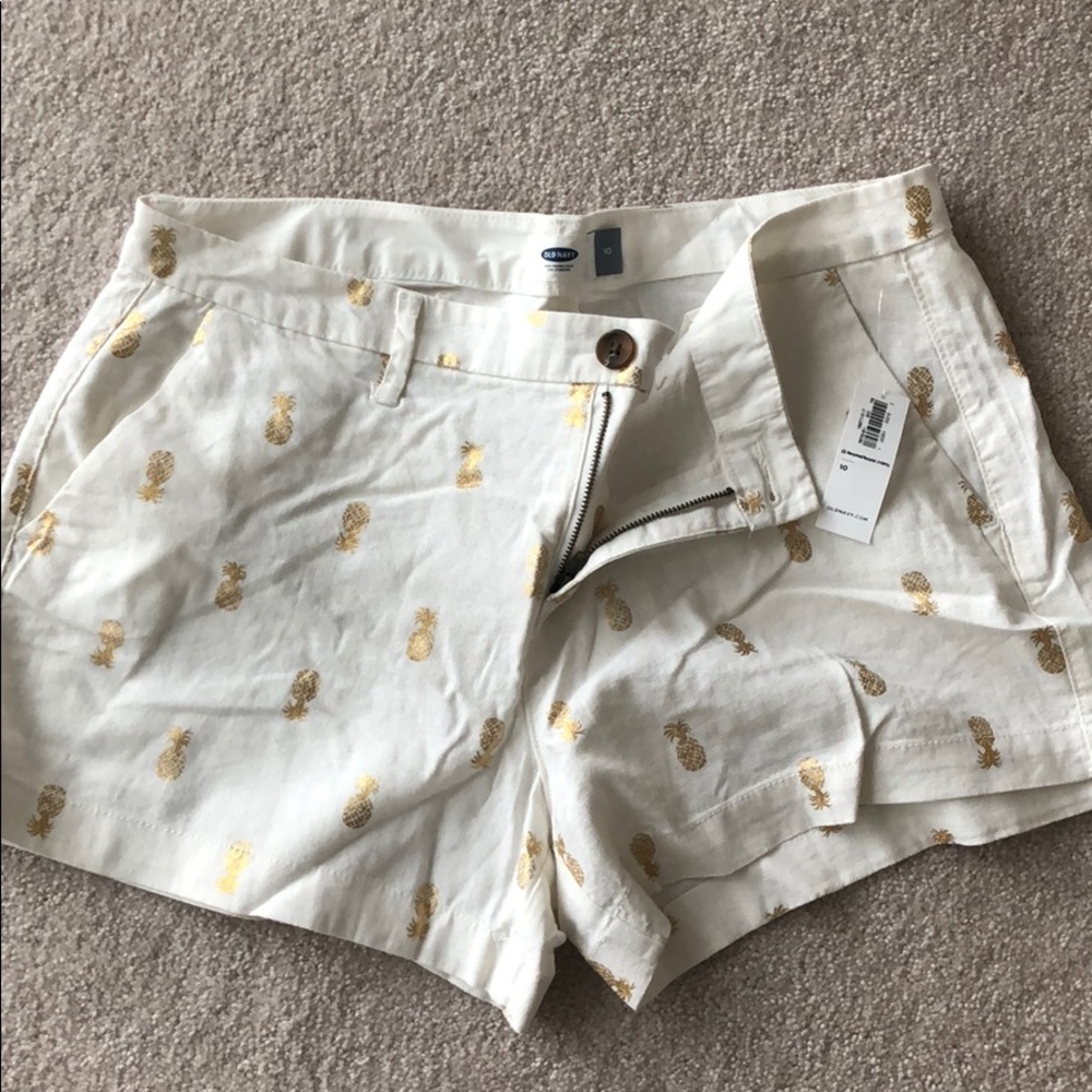 Linen shorts